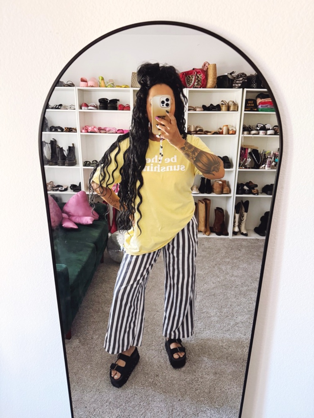 Butter Yellow Be The Sunshine T-shirt